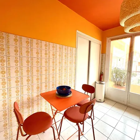 Le Majorelle' - T2 50m2 Parking & Terrace 아파트 사나리쉬르메르